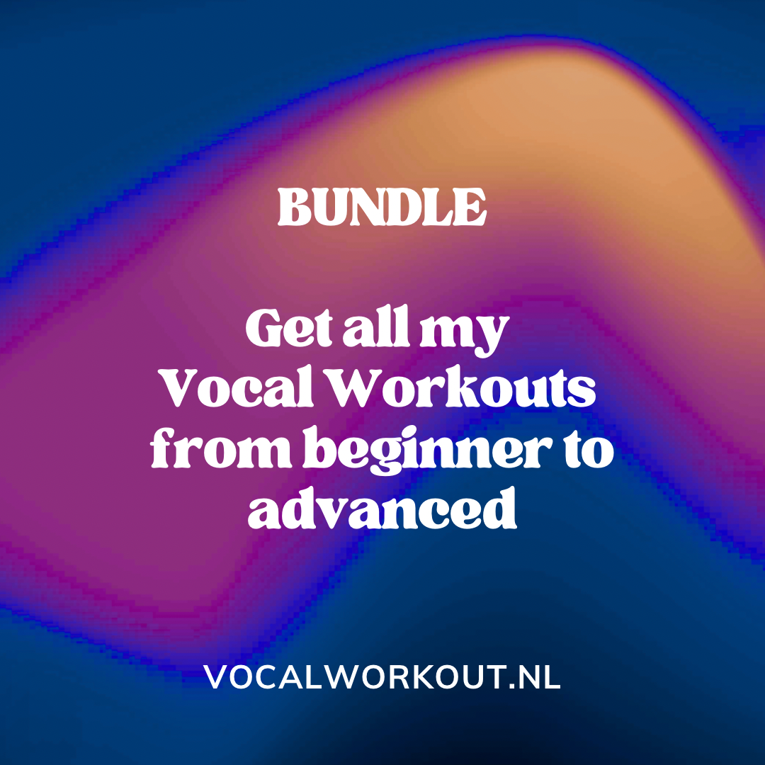 A bundle of all my Vocal Workouts for low voices