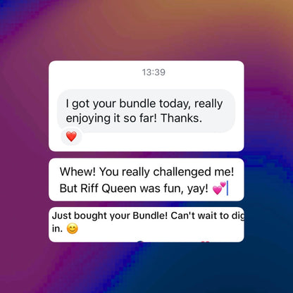 Riff Queen & all my vocal workouts bundle