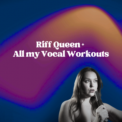 Riff Queen & all my vocal workouts bundle