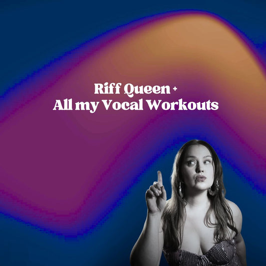 Vocal workouts + Riff Queen bundle